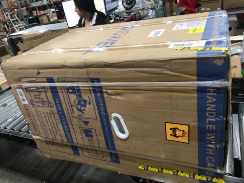 Photo 1 of Moiswell 305 Pint Commercial Dehumidifier for Industrial Sites, Commercial-Grade Dehumidifiers with Drain Hose for Large Spaces Basements, Warehouse, Flood Water Damage Restoration, 5-Year Warranty