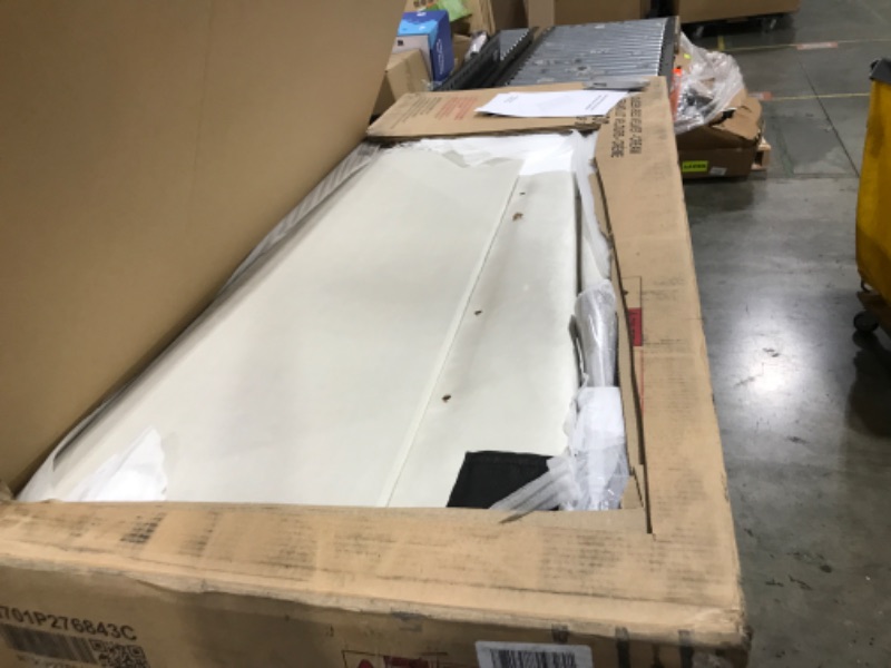 Photo 1 of Merax Velvet Queen Size Bed Frame with Wingback Headboard, Solid Wood Upholstered Platform with Round Legs, No Box Spring Needed, Cream