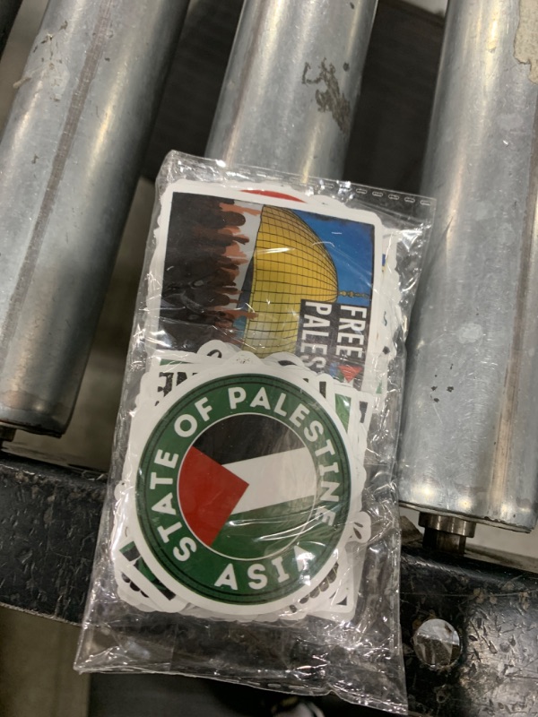 Photo 1 of 100PCS Colorful Free Palestine Stickers Freedom Waterproof Palestine Stickers Vinyl Decals Stickers for Teens Water Bottle Computer Bumper Pad Phone