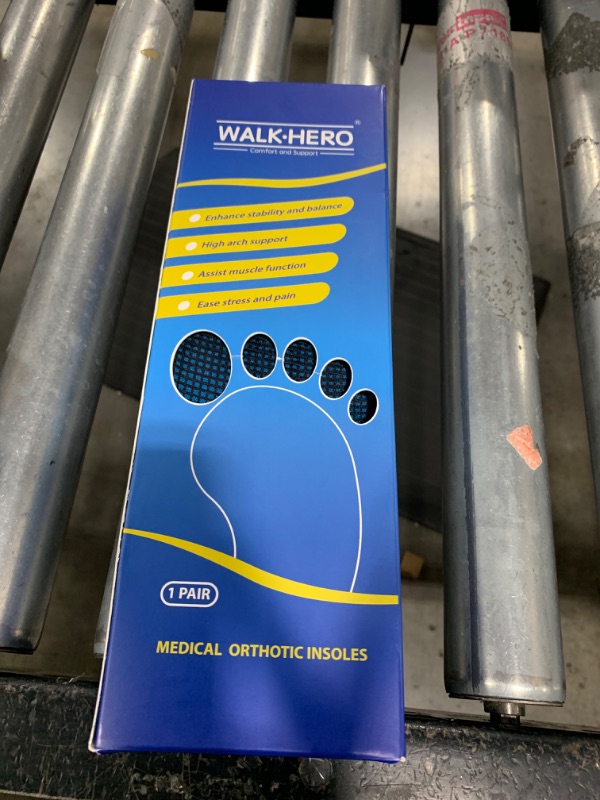 Photo 1 of Plantar Fasciitis Relief - Arch Support Insoles for Men Women, Shoe Inserts for Flat Feet, Orthotic Shoe Insoles All-Day Energy and Comfort with Every Step (Mens 12-12 1/2 | Womens 14-14 1/2)