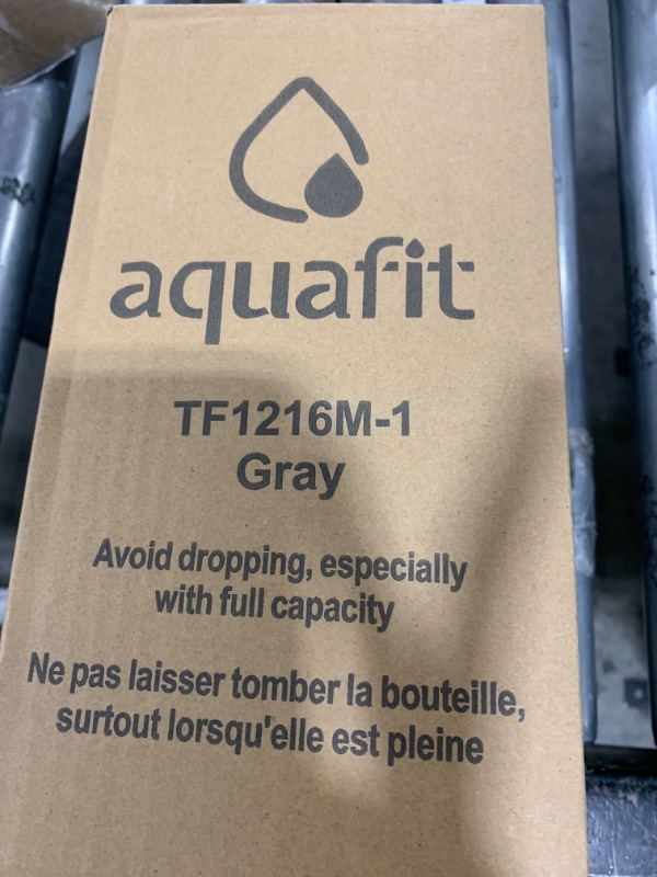 Photo 1 of AQUAFIT Half Gallon Water Bottle With Straw, Times To Drink - 64 oz - Water Jug - Motivational - Large Sports Water Bottle With Time Marker for Gym
