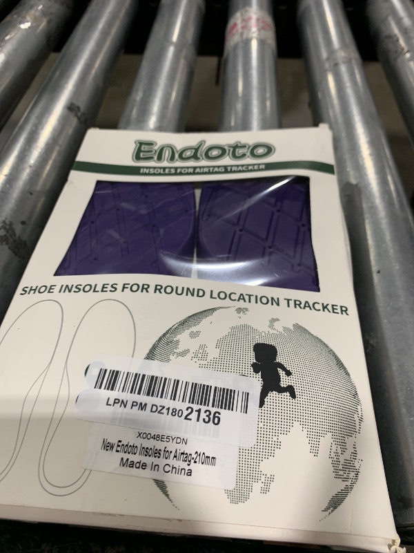 Photo 1 of Endoto Insoles for Airtag Tracking Devise Hidden Holder for Kids Child and Adults, Comfortable Securely Mounted Shoe Inserts for Footwear(195-210mm)