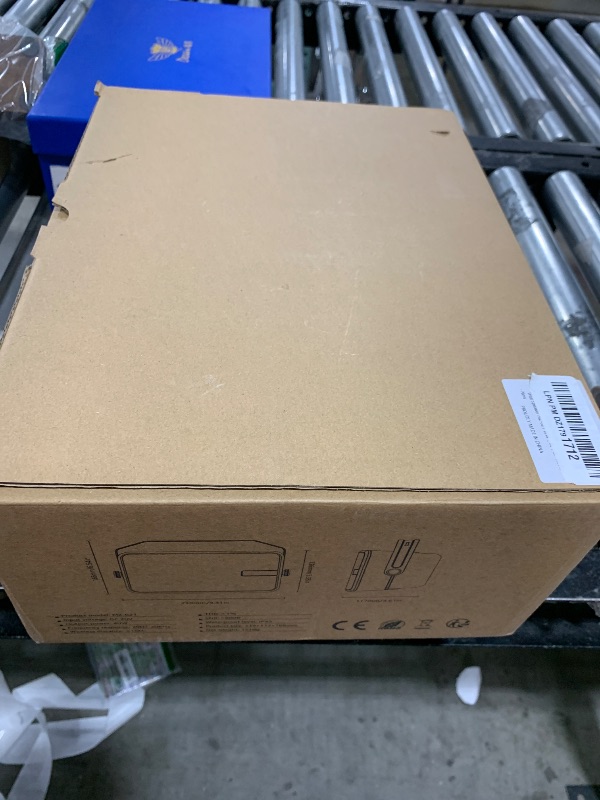 Photo 1 of Plyee Audio 400W Outdoor Bluetooth Speakers, Wireless Sync Between Speakers, IPX5 Waterproof, Powerful Bass, Wall Mount for Patio, Porch, Gazebo, Garage, 2-Pack, White(MZ-621)