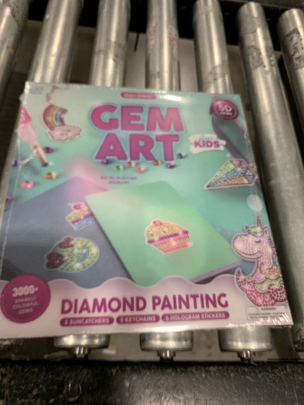 Photo 1 of Diamond Art Kit for Kids - Gem Painting Arts & Crafts Kits for Ages 6-12, Gifts for 6, 7, 8, 9, 10, 11, 12 Year Old Boy & Girl - Girls Birthday Toys Gift Ideas - Craft Activities for Age 6+ Years