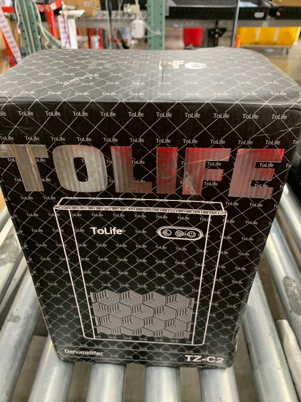 Photo 1 of ToLife Dehumidifiers for Home 95 OZ Water Tank, 1000 sq.ft Dehumidifier for Basement Bedroom Bathroom with Auto Shut Off 7 Colors LED Light,White
