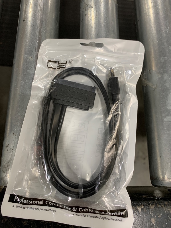 Photo 1 of cablecc USB 2.0 Combo Dual Power 12V and 5V eSATAp Power ESATA to 22Pin SATA Cable for 2.5" 3.5" Hard Disk Drive 50cm