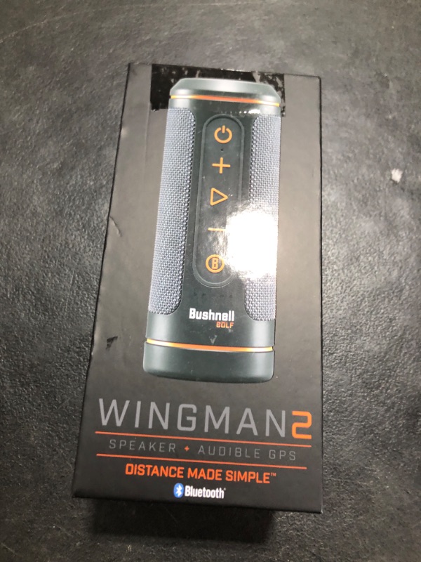 Photo 1 of Bushnell Golf Wingman 2 Golf Speaker with Audible GPS Distances
