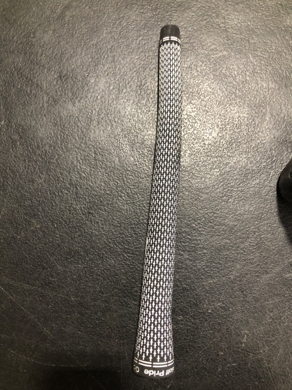 Photo 1 of SuperStroke Cross Comfort Golf Club Grip, Gray/Black (Standard) | Soft & Tacky Polyurethane That Boosts Traction | X-Style Surface & Non-Slip | Swing Faster & Square The Clubface More Naturally