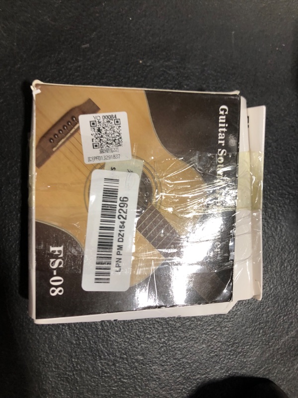 Photo 1 of 100mm Guitar Soundhole Sound Hole Cover Guitar Block Protector Cover Guitar Feedback Cover for Acoustic Electric Guitar Performance Accessory