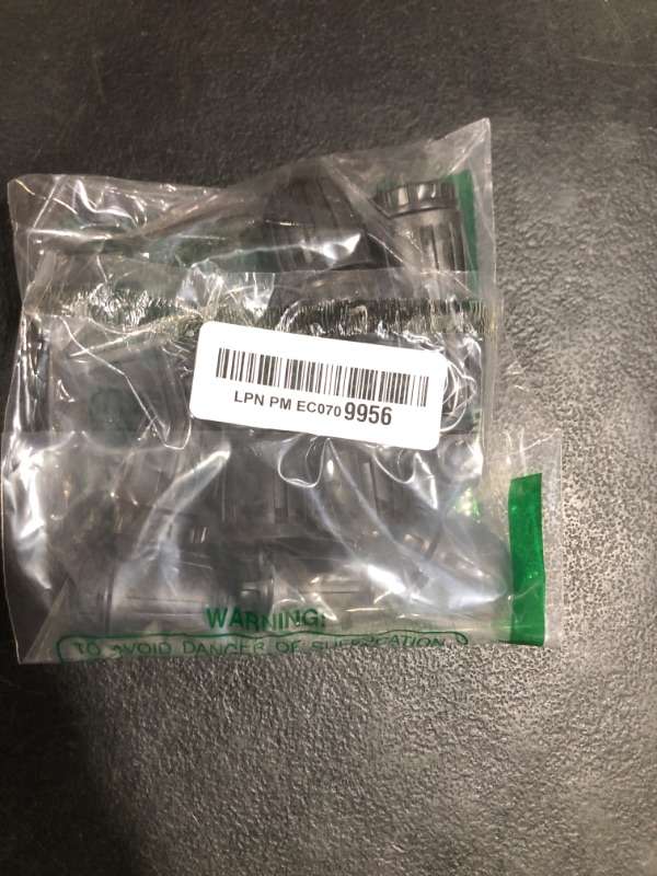 Photo 1 of 1/2 inch Irrigation Fittings End Plugs For (1/2" ID x0.6-0.63" OD) 16mm Drip Tubing Connectors-10 Pcs/pack