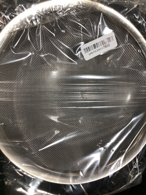 Photo 1 of Wenses Round Soil Sifter for 5-Gallon Bucket, 1/4 inch Mesh, Stainless Steel Garden Sieve with Handles