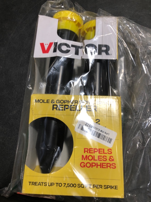 Photo 1 of Victor M9012 Mole and Gopher Chemical Free Sonic Spike - Outdoor Mole and Gopher Repellent