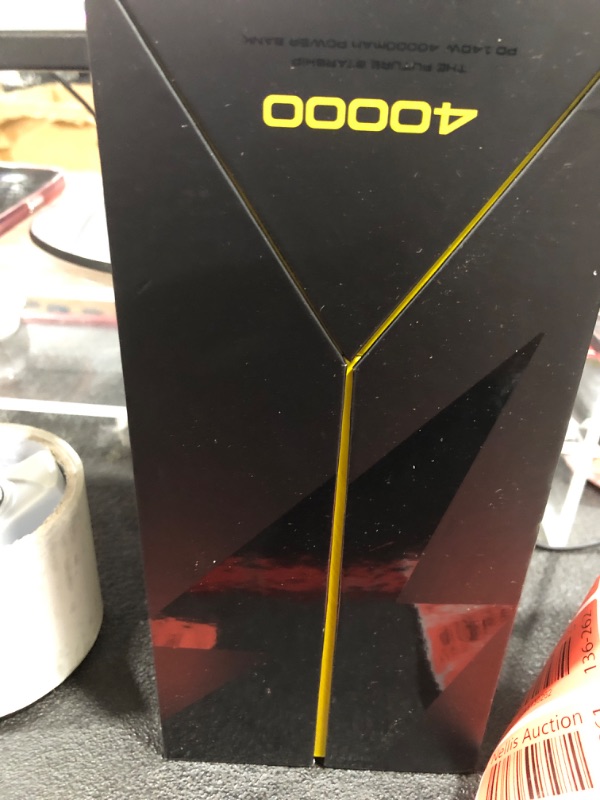 Photo 1 of AOHI 140W PD3.1 Laptop Power Bank 40000mAh Fast Charging Station, The Future Starship 2 in 1 Camping Large Portable Charger for MacBook Pro/Air, iPad Pro, iPhone 16 Pro Max,Galaxy,Steam Deck, Grey