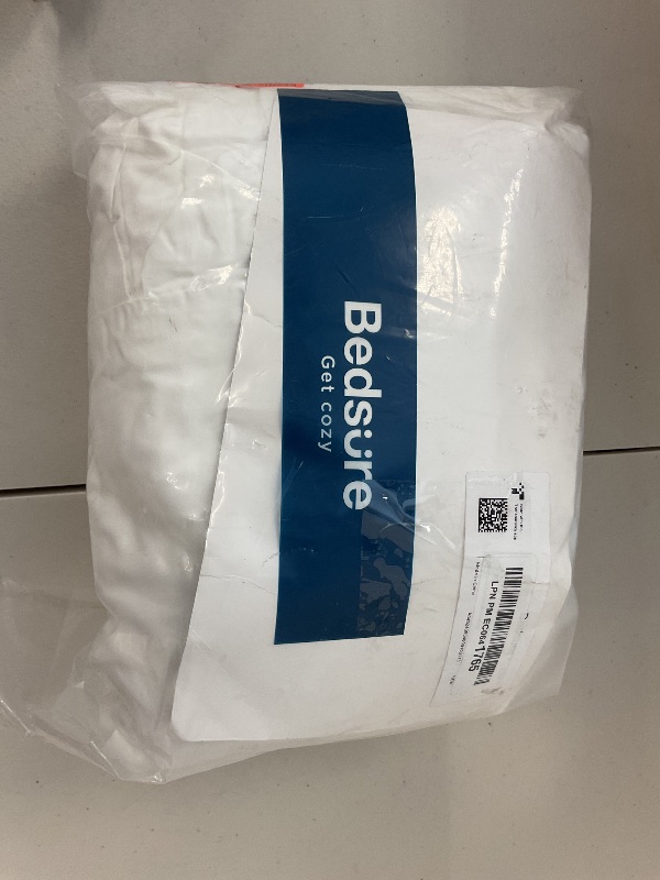 Photo 1 of Bedsure Duvet Cover Full Size - Soft Double Brushed Bedding Set for Kids & Adults, Zipper Closure, 3 Pieces, Includes 1 Duvet Cover (80"x90") & 2 Pillow Shams, NO Comforter, White