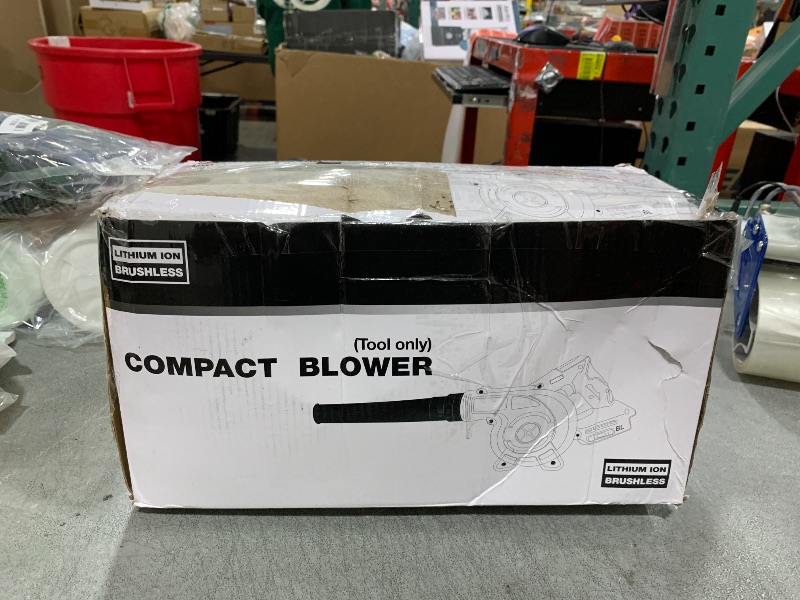 Photo 1 of DEWALT 20V MAX Blower, 100 CFM Airflow, Variable Speed Switch, Includes Trigger Lock, Bare Tool Only (DCE100B)