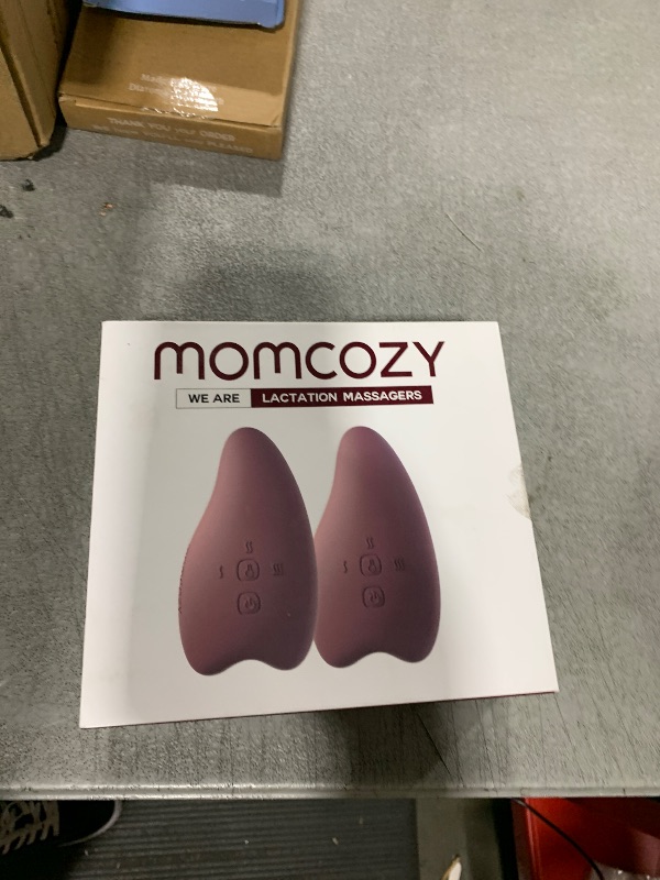 Photo 1 of Momcozy Double Lactation Massager Warming for Breastfeeding, Pumping, Heat & Vibration for Improve Milk Flow, Breastfeeding Essentials for Clogged Ducts, Engorgement