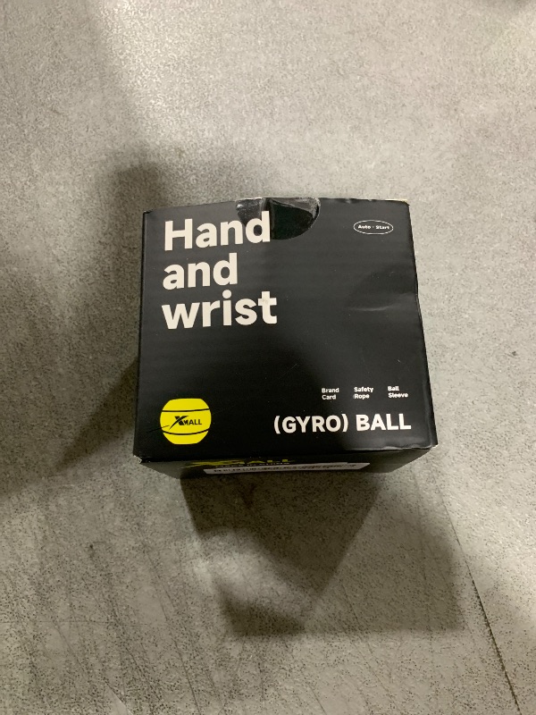 Photo 1 of XMALL Wrist Power Gyro Ball, Hand Forearm Strengthener, Wrist Trainer, Auto-Start (Black Without Light)