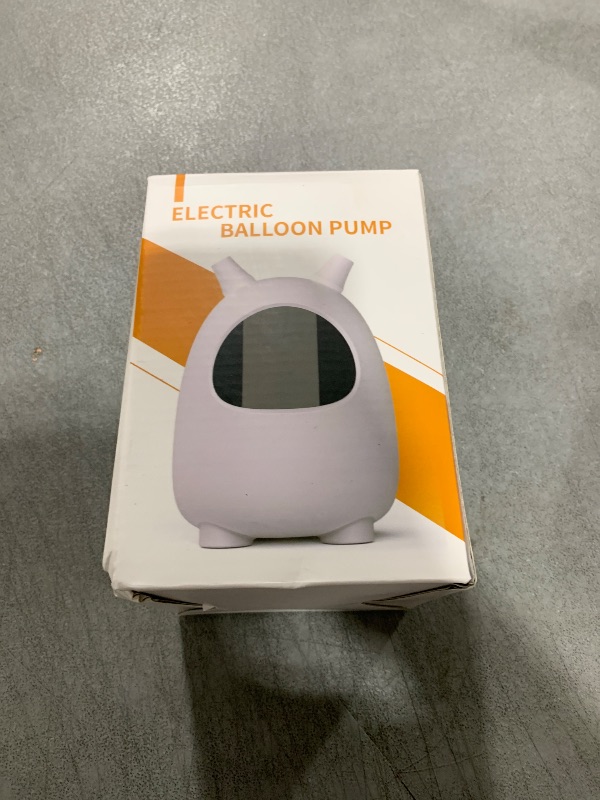 Photo 1 of Balloon Pump Electric, SPLAKS Balloons Inflator Air Pump Portable Balloon Blower for Garland Arch, Party Decoration, Birthday, Gender Reveal, Graduation