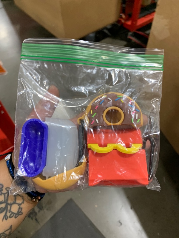 Photo 1 of (3Pack) Case for Airpods 3rd Generation(2022), Suublg Silicone Airpods 3 Case Protective Cover with Cute Funny Skin Design, with Keychain (Juice+Icecream+Donut)