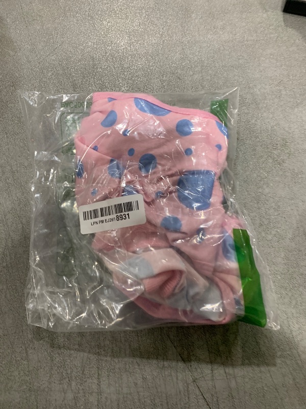 Photo 1 of Kuoser Dog Surgery Recovery Suit, Anti Licking Pet Surgical Suit for Dogs Male Neuter, Female Dog Surgery Suit for Spay Subsititute E-Collar Cone, Dogs Body Suits After Surgery Pink Polka Dot L