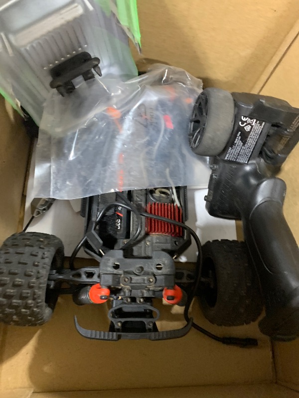 Photo 1 of ARRMA RC Truck 1/18 Granite GROM MEGA 380 Brushed 4X4 Monster Truck RTR with Battery & Charger, Green, ARA2102T3