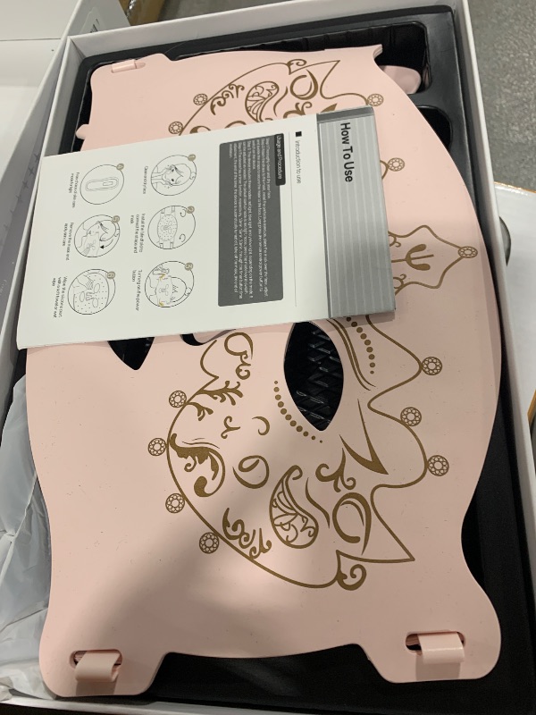 Photo 1 of BETNEP Red Light Therapy for Face, LED Face Mask Light Therapy,Near-Infrared 850 Red Light Therapy Mask(NIR),Portable,Rechargeable and Remote