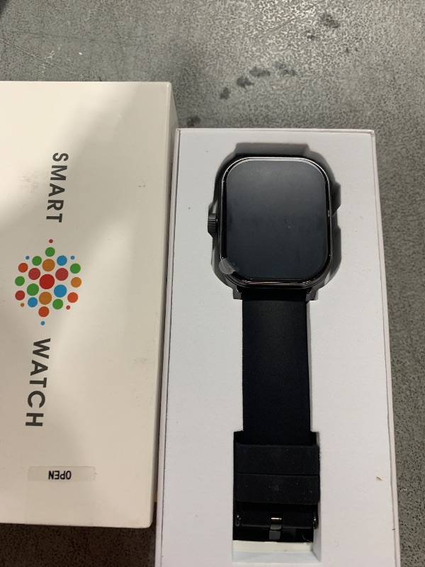 Photo 1 of Curve Military Smart Watch for Men(Answer/Make Call), 2.01" Smartwatch with Heart Rate/Sleep Monitor, Fitness tracker with 120+ Sports Modes IP68 Waterproof Fitness Watch for Android iOS (2 Straps)