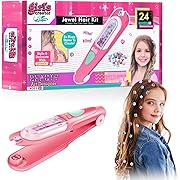 Photo 1 of Hair Gem Stamper Kit, Styling Tool with Reusable Bling Hair Jewels, Toys for Girls.