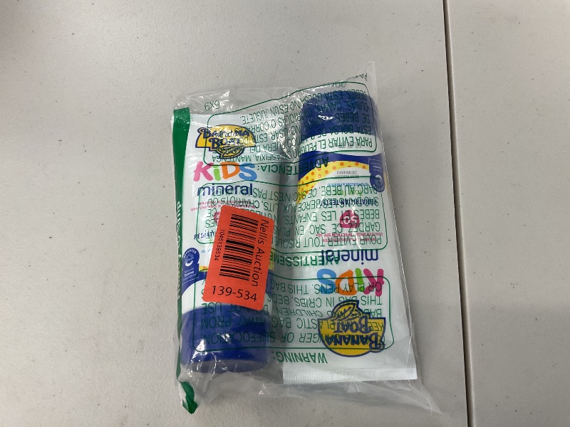 Photo 1 of Banana Boat 100% Mineral Kids Sunscreen Lotion SPF 50, Twin Pack | Banana Boat Mineral Sunscreen for Kids, Childrens Sunblock SPF 50, Oxybenzone-Free, 6oz each (Pack of 2)