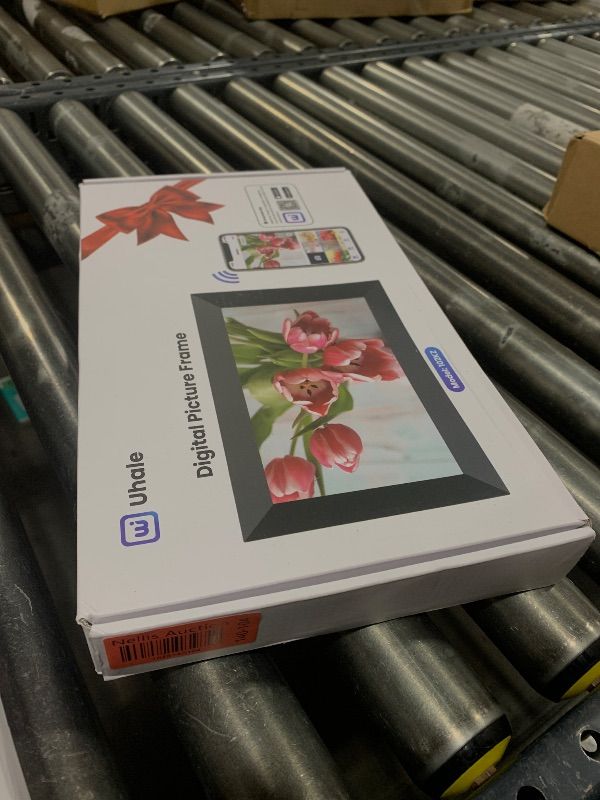 Photo 1 of Uhale Digital Picture Frame 32GB Storage 10.1 Inch WiFi Electronic Photo Frames SD Card Slot IPS Touch Screen HD Display Auto Rotate Slideshow Share Videos Photos Instantly Send Wishes Remotely