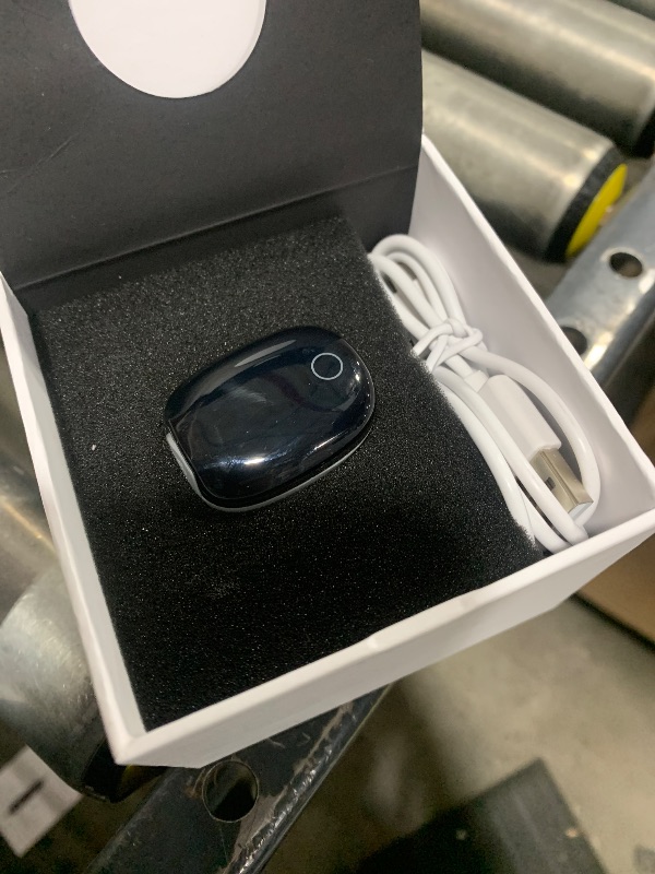 Photo 1 of Wellue O2Ring-S Oxygen Monitor with Vibration Reminder, Bluetooth Pulse Oximeter Tracks SPO2 and Pulse Rate, 24 hrs Battery Life, 4*10 Hours Built-in Memory, Rechargeable Pulse Ox with Free PC & APP