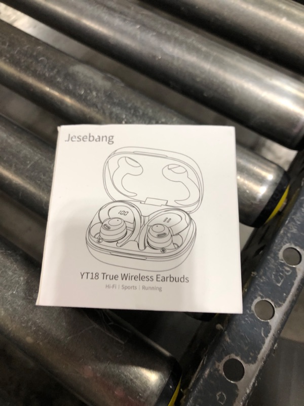 Photo 1 of Wireless Earbuds Bluetooth 5.3 Headphones Sport, 2025 Wireless Earphones with Earhooks, HiFi Stereo Deep Bass with ENC Mic, 40H Dual LED Display, IPX7 Waterproof Ear Bud for Small Ear Running/Workout