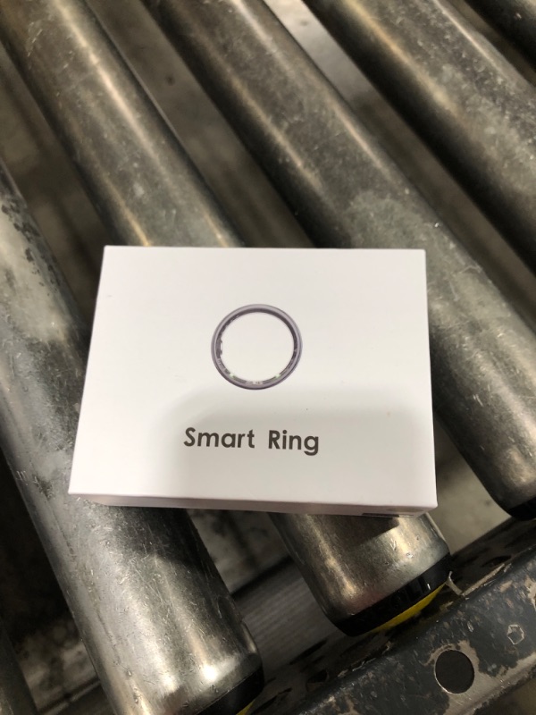 Photo 1 of Smart Ring Health Tracker - No Subscription, Long-Lasting Battery Sleep & Fitness Monitor, Compatible with iOS & Android (Silver, 12)