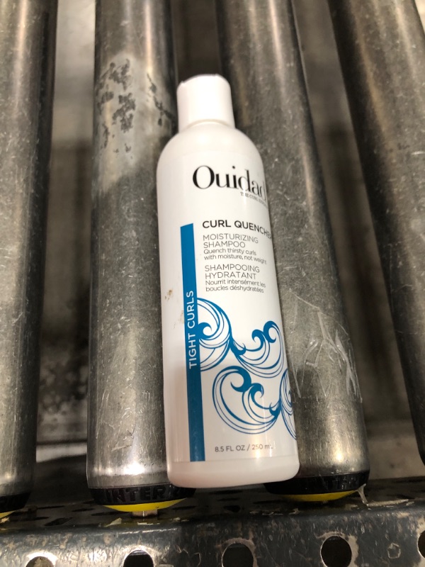 Photo 1 of Ouidad Curl Quencher Moisturizing Shampoo - 8.5 fl oz, Nourished & Hydrated Curls, Vegan & Color Safe Shampoo with Chamomile & Vitamin A & E, For Tight Curls, No Silicones, Sulfates & Parabens