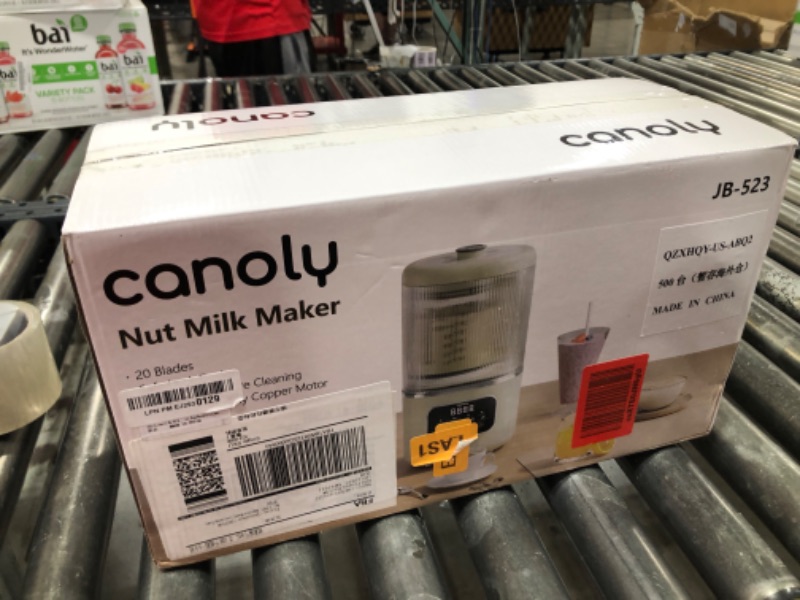 Photo 1 of 58oz Nut Milk Maker Machine, 10 in 1 Automatic Nut Milk Maker with 20 Blades, LED Display, Soy Milk Maker with 24H Delay Start&12H Keep Warm, Almond Milk Maker for Homemade Oat, Milk Shake