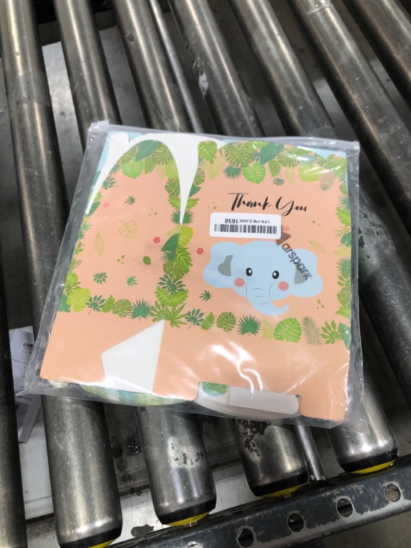 Photo 1 of Marspark 24 Pcs Animal Party Favor Treat Box Safari Party Zoo Bags Favor Candy Goodie Gift Box for Kids Baby Shower Jungle Theme Birthday Supplies Decorations