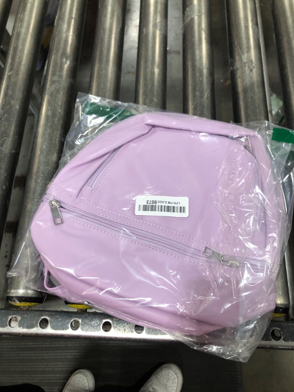 Photo 1 of YiXiamo Cute Fashion Mini Backpack Leather for Women (purple)