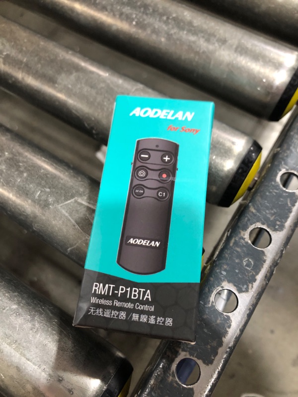 Photo 1 of AODELAN Camera Remote Control Remote Shutter Commander for Sony ZV-E10,FX3,A1,a6100, a6400, a6600, a7C, a7 III, a7R III, a7R IV, a9, a9 II, DSC-RX0 II, DSC-RX100 VII, ZV-1; Replace Sony RMT-P1BT
