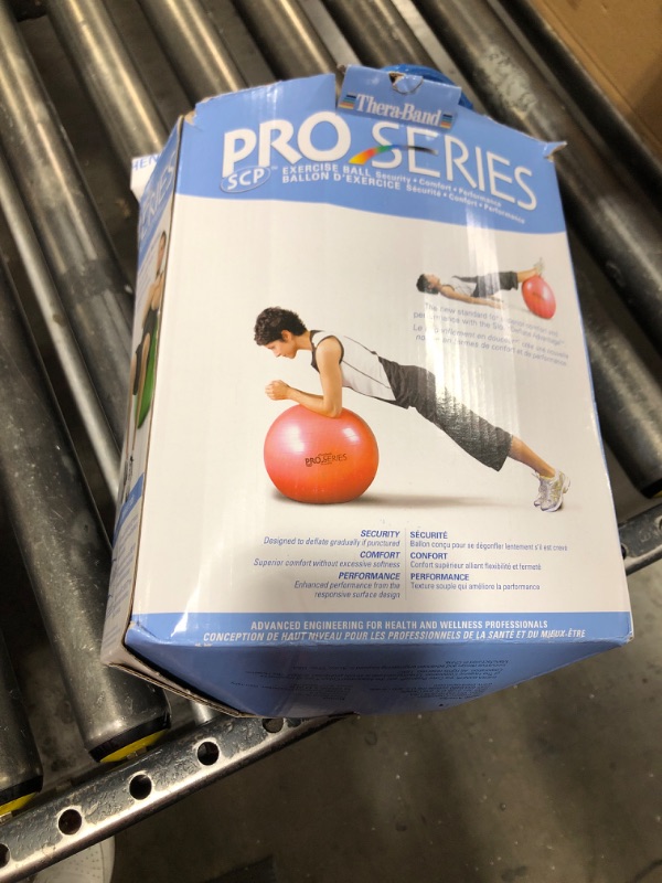 Photo 1 of Thera-Band 23045 75 Cm Dia. Pro-Series Slow-Deflate Exercise Ball; Blue
