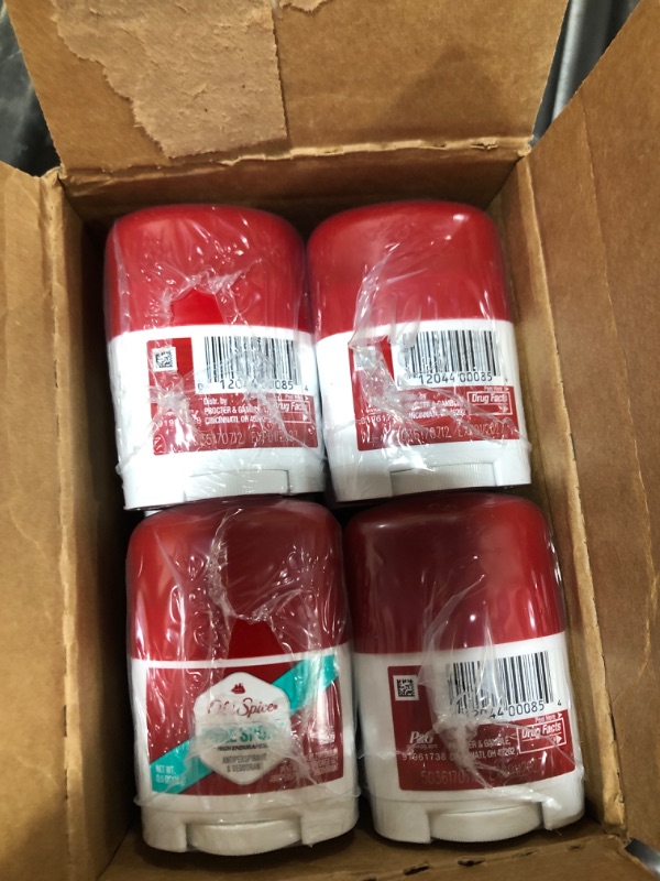 Photo 1 of Old Spice High Endurance Antiperspirant Deodorant, Pure Sport, Travel Size 0.5 Ounce (Pack of 24)
