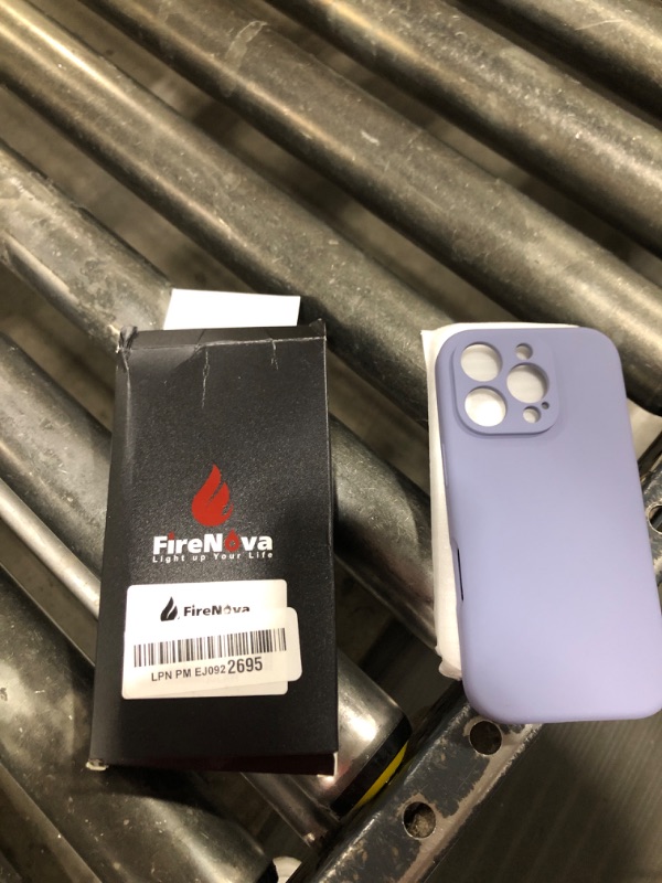 Photo 1 of FireNova Designed for iPhone 15 Pro Case, Silicone Upgraded [Camera Protection] Phone Case with [2 Screen Protectors], Soft Anti-Scratch Microfiber Lining Inside, 6.1 inch, Light Blue
