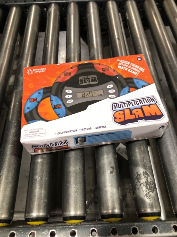 Photo 1 of Educational Insights Multiplication Slam - Interactive Math Games, Division & Multiplication Game for 3rd Graders, Handheld Kids' Electronics, STEM Learning Tools for Ages 8+