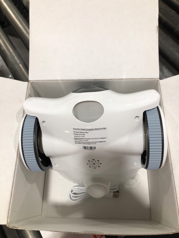 Photo 1 of GULIGULI Pet Camera with Phone App - 360° View 2.4G WiFi Two-Way Audio with Treat Dispenser Pet Robot Indoor for Cats 1080P HD with Night Vision, No Suscription Fee