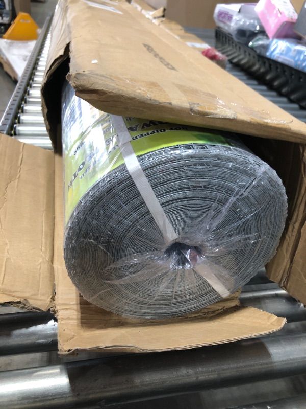 Photo 1 of Thinkahead Hardware Cloth 1/2 Inch 48 X 100 ft 19 Gauge, Chicken Coop Wire Fencing, Hot Dipped Galvanized Wire Mesh, Hardware Cloth for Chicken Coop, Rabbit Cages, Garden, Small Rodents Screen Fence