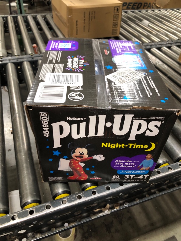 Photo 1 of Pull Ups Pull-Ups Boys' Night-Time Potty Training Pants, 3T-4T, 60 Ct 60 Count
