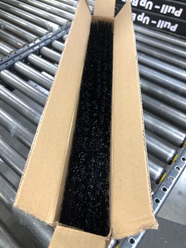 Photo 1 of Outdoor Broom Heavy Duty with Long Handle Broom for Sweeping Indoor, Stiff Bristle Angle Broom Rough Surface for Garages Courtyard Sidewalks Decks, Indoor Kitchen Office Lobby Cleaning