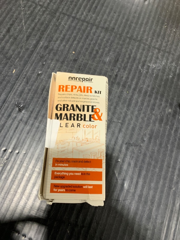 Photo 1 of Marble, Granite & Quartz Countertop Repair Kit (Clear) - Fix Your Defects Like a Pro I Suitable for Most Repairs I Fix Broken Chips in Minutes