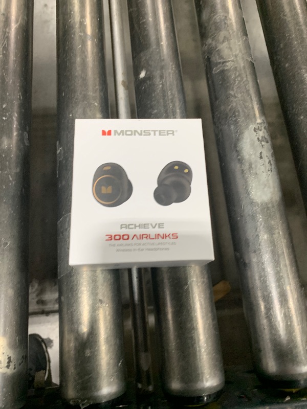 Photo 1 of Monster Champion Wireless Earbuds, IPX8 Waterproof Sports Headphones with aptX Deep Bass, CVC 8.0 Call Noise Cancellation, Bluetooth 5.0, Type C Fast Charge, 100Hrs Charging Case