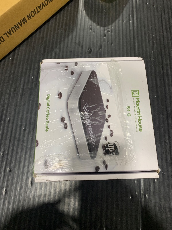 Photo 1 of Rechargeable Mini Coffee Scale with Timer, Maestri House Espresso Scale, 2kg/0.1g Accurate Scale for Espresso and Pour-Over Coffee, Portable Digital Kitchen Scale with Automatic Timing?Black&Silver?