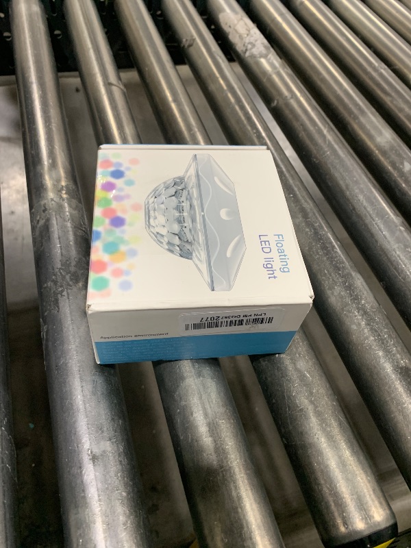 Photo 1 of WANTERONG Rechargeable Floating Pool Lights (1 Pack) - Pool Light with Vibrant RGB Colors, IP68 Waterproof Floating Lights, Upper and Lower Color Changing Led Lights for Pools, Hot Tubs and Garden